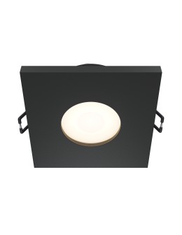 Maytoni Stark Concealed 1xGU10 50W IP65 Black DL083-01-GU10-SQ-B
