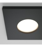 Flush-mounted hermetic lamps - Maytoni Stark Concealed 1xGU10 50W IP65 Black DL083-01-GU10-SQ-B - product 2