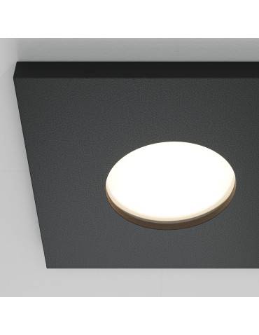 Maytoni Stark Concealed 1xGU10 50W IP65 Black DL083-01-GU10-SQ-B - product 2