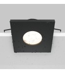 Flush-mounted hermetic lamps - Maytoni Stark Concealed 1xGU10 50W IP65 Black DL083-01-GU10-SQ-B - product 5