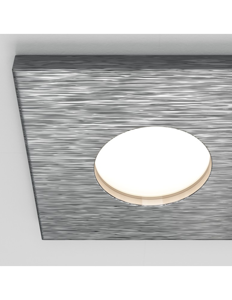 Flush-mounted hermetic lamps - Maytoni Stark Concealed 1xGU10 50W IP65 Silver DL083-01-GU10-SQ-S - product kolory-swiatla.pl 2