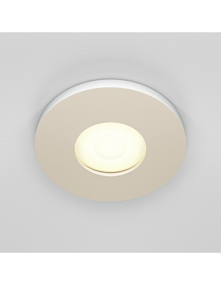 Flush-mounted hermetic lamps - Maytoni Stark Concealed 1xGU10 50W IP65 White DL083-01-GU10-RD-W - product kolory-swiatla.pl 3