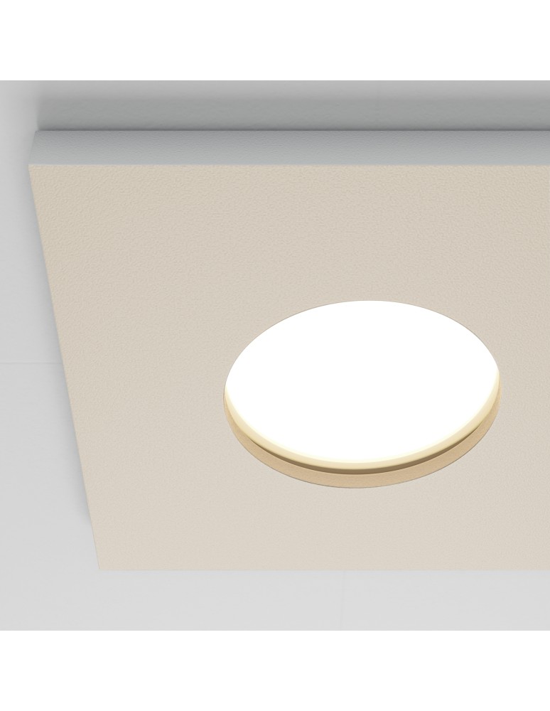 Flush-mounted hermetic lamps - Maytoni Stark Concealed 1xGU10 50W IP65 White DL083-01-GU10-SQ-W - product kolory-swiatla.pl 2