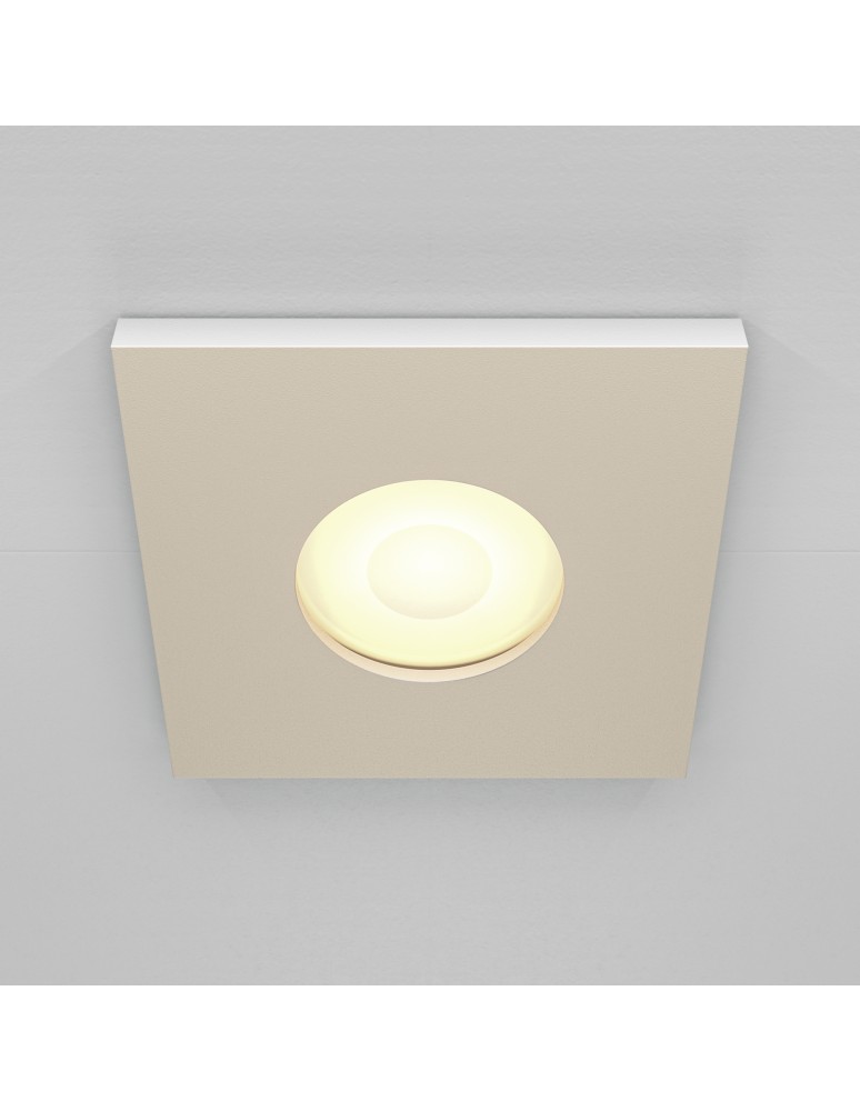 Flush-mounted hermetic lamps - Maytoni Stark Concealed 1xGU10 50W IP65 White DL083-01-GU10-SQ-W - product kolory-swiatla.pl 3