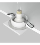 Flush-mounted hermetic lamps - Maytoni Stark Concealed 1xGU10 50W IP65 White DL083-01-GU10-SQ-W - product 4
