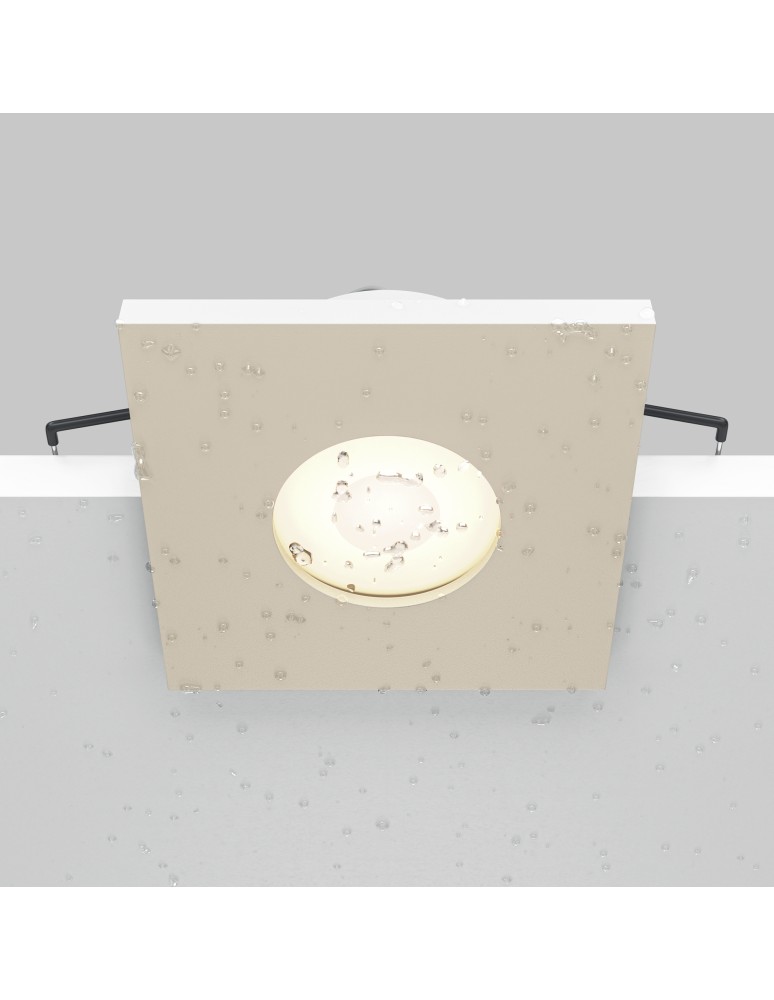 Flush-mounted hermetic lamps - Maytoni Stark Concealed 1xGU10 50W IP65 White DL083-01-GU10-SQ-W - product kolory-swiatla.pl 5