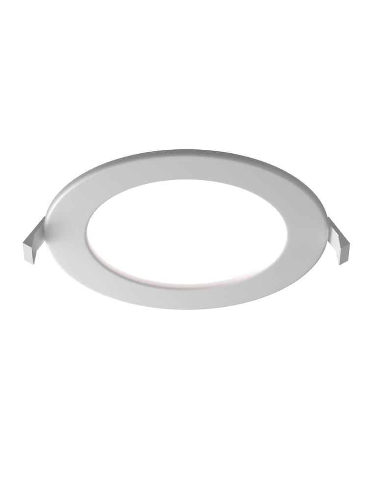 LED flush-mounted lamps - Maytoni Stockton Flush Mount LED 18W 1880lm IP44 White DL017-6-L18W3-4-6K - product kolory-swiatla.pl 1