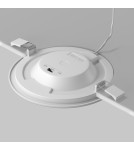 LED flush-mounted lamps - Maytoni Stockton Flush Mount LED 18W 1880lm IP44 White DL017-6-L18W3-4-6K - product 5