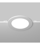 LED flush-mounted lamps - Maytoni Stockton Flush Mount LED 18W 1880lm IP44 White DL017-6-L18W3-4-6K - product 6