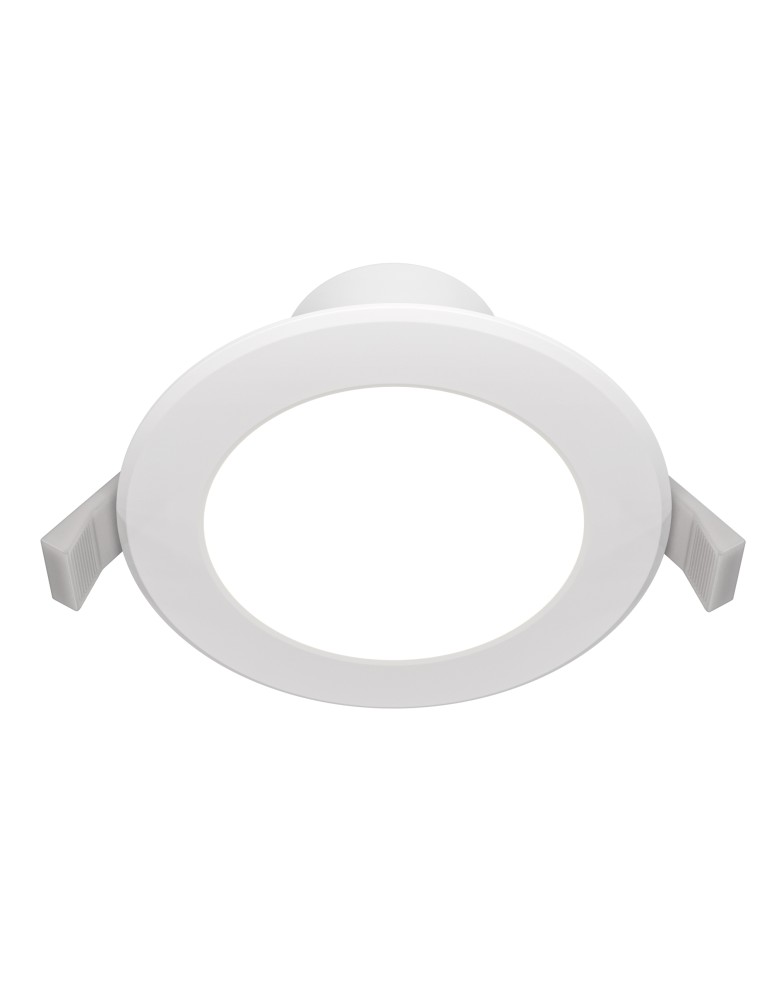 Flush-mounted hermetic lamps - Maytoni Stockton Flush Mount LED 7W 750lm IP44 White DL015-6-L7W - product kolory-swiatla.pl 1