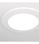 Flush-mounted hermetic lamps - Maytoni Stockton Flush Mount LED 7W 750lm IP44 White DL015-6-L7W - product 2