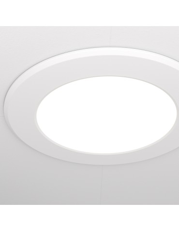 Maytoni Stockton Podtynkowa LED 7W 750lm IP44 Biały DL015-6-L7W - produkt 2