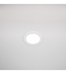 Flush-mounted hermetic lamps - Maytoni Stockton Flush Mount LED 7W 750lm IP44 White DL015-6-L7W - product 3