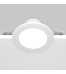 Flush-mounted hermetic lamps - Maytoni Stockton Flush Mount LED 7W 750lm IP44 White DL015-6-L7W - product 5
