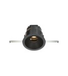 LED flush-mounted lamps - Maytoni Wise flush mount LED 10W 570lm 3000K Black DL057-10W3K-B - product 1