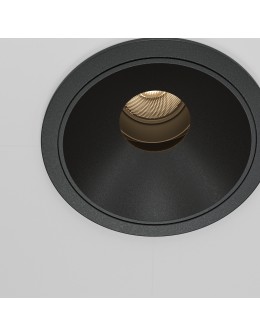 Maytoni Wise flush mount LED 10W 570lm 3000K Black DL057-10W3K-B - product 2