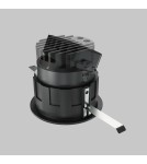 LED flush-mounted lamps - Maytoni Wise flush mount LED 10W 570lm 3000K Black DL057-10W3K-B - product 6