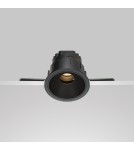 LED flush-mounted lamps - Maytoni Wise flush mount LED 10W 570lm 3000K Black DL057-10W3K-B - product 7
