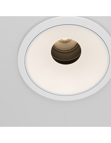 Maytoni Wise flush mount LED 10W 530lm 3000K White DL057-10W3K-W. - product 2