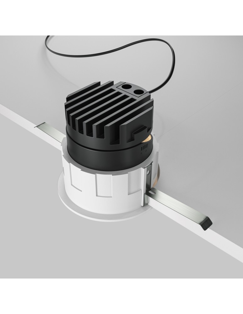 LED flush-mounted lamps - Maytoni Wise flush mount LED 10W 530lm 3000K White DL057-10W3K-W. - product kolory-swiatla.pl 5