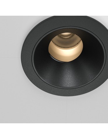 Maytoni Wise Flush Mount LED 7W 390lm 3000K Black DL057-7W3K-B - product 2