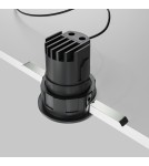 LED flush-mounted lamps - Maytoni Wise Flush Mount LED 7W 390lm 3000K Black DL057-7W3K-B - product 5