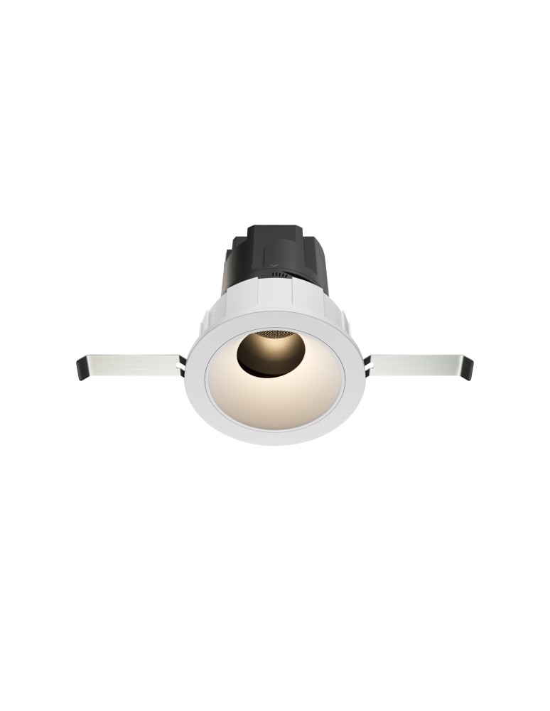 LED flush-mounted lamps - Maytoni Wise Flush Mount LED 7W 400lm 3000K White DL057-7W3K-W. - product kolory-swiatla.pl 1