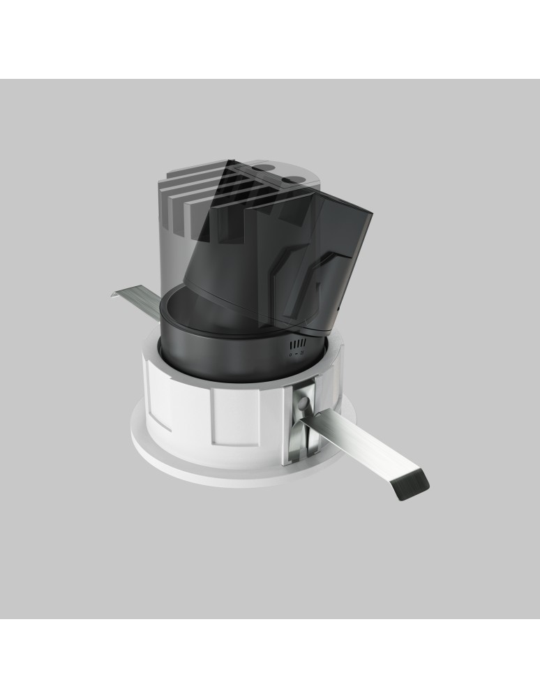 LED flush-mounted lamps - Maytoni Wise Flush Mount LED 7W 400lm 3000K White DL057-7W3K-W. - product kolory-swiatla.pl 7