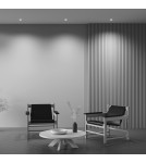 LED flush-mounted lamps - Maytoni Wise Flush Mount LED 7W 400lm 3000K White DL057-7W3K-W. - product 11