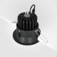 Maytoni Yin Podtynkowa LED 12W 760lm 3000K Black DL031-L12W3K-D-B