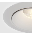 LED flush-mounted lamps - Maytoni Yin Flush Mount LED 12W 870lm 3000K White DL031-L12W3K-D-W - product 2
