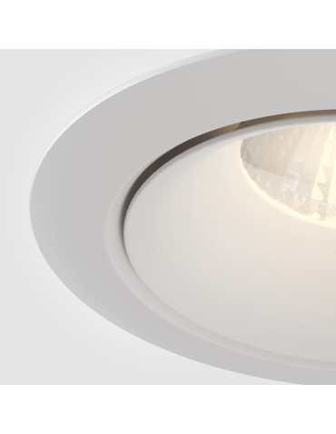 Maytoni Yin Flush Mount LED 12W 870lm 3000K White DL031-L12W3K-D-W - product 2