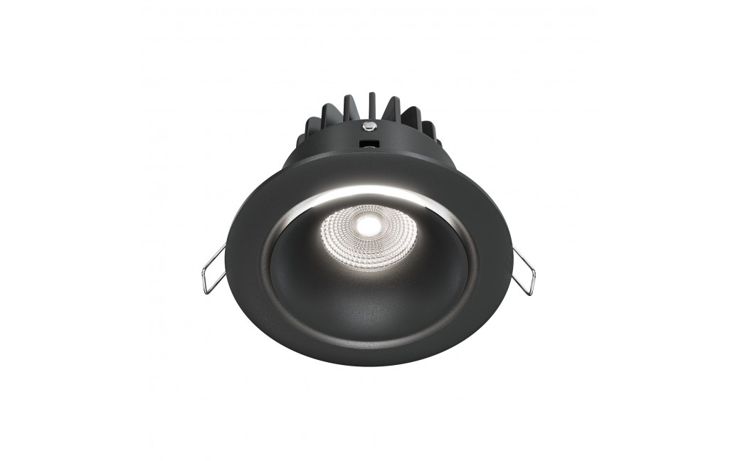 Maytoni Yin Podtynkowa LED 12W 830lm 4000K Black DL031-L12W4K-B