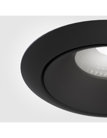 Maytoni Yin Flush Mount LED 12W 830lm 4000K Black DL031-L12W4K-B - product 2