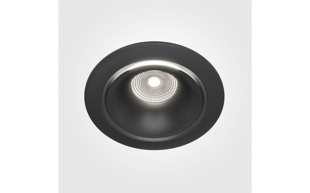 Maytoni Yin Podtynkowa LED 12W 830lm 4000K Black DL031-L12W4K-B