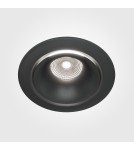 LED flush-mounted lamps - Maytoni Yin Flush Mount LED 12W 820lm 4000K Black DL031-L12W4K-D-B - product 3