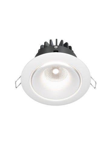 Maytoni Yin Flush Mount LED 12W 960lm 4000K White DL031-L12W4K-W