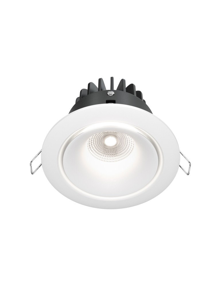 LED flush-mounted lamps - Maytoni Yin Flush Mount LED 12W 960lm 4000K White DL031-L12W4K-W - product kolory-swiatla.pl 1