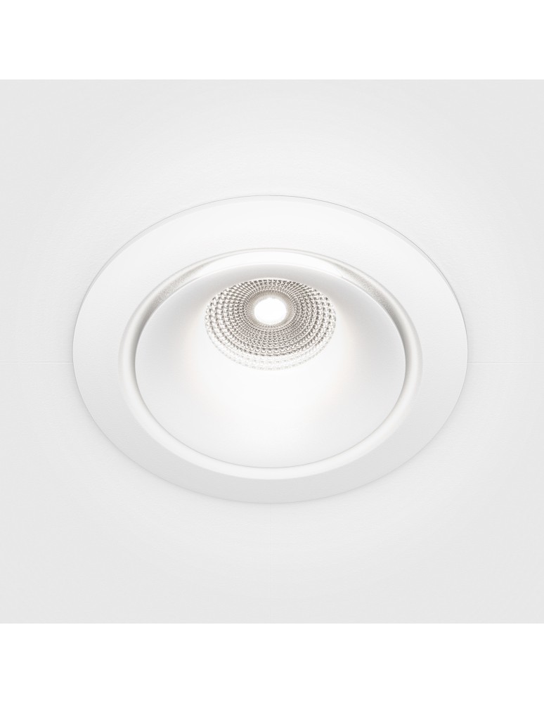 LED flush-mounted lamps - Maytoni Yin Flush Mount LED 12W 960lm 4000K White DL031-L12W4K-W - product kolory-swiatla.pl 3