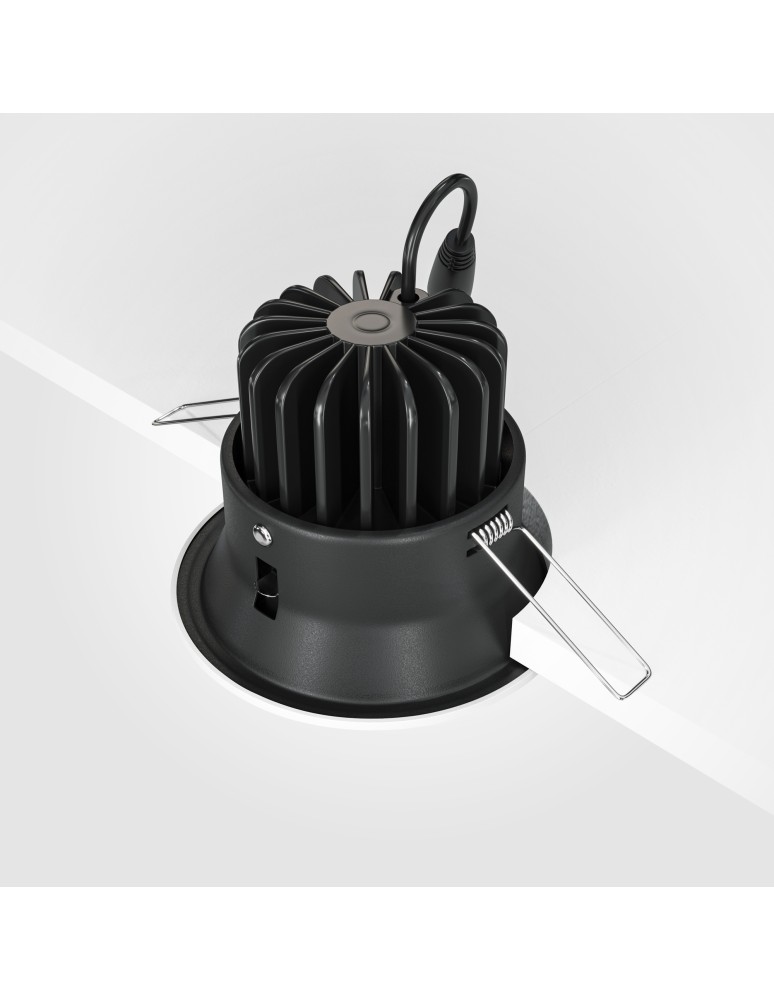 LED flush-mounted lamps - Maytoni Yin Flush Mount LED 12W 960lm 4000K White DL031-L12W4K-W - product kolory-swiatla.pl 4