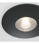 LED flush-mounted lamps - Maytoni Zen Flush Mount LED 7W 500lm 4000K Black DL038-2-L7B4K - product 2