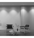 LED flush-mounted lamps - Maytoni Zen Flush Mount LED 7W 500lm 4000K Black DL038-2-L7B4K - product 7