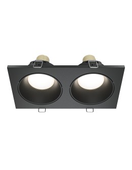 Maytoni Zoom Concealed 2xGU10 50W IP65 Black DL033-2-02B