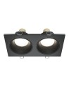 Maytoni Zoom Concealed 2xGU10 50W IP65 Black DL033-2-02B