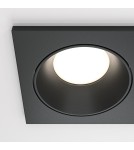 Flush-mounted hermetic lamps - Maytoni Zoom Concealed 2xGU10 50W IP65 Black DL033-2-02B - product 2