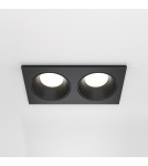 Flush-mounted hermetic lamps - Maytoni Zoom Concealed 2xGU10 50W IP65 Black DL033-2-02B - product 3