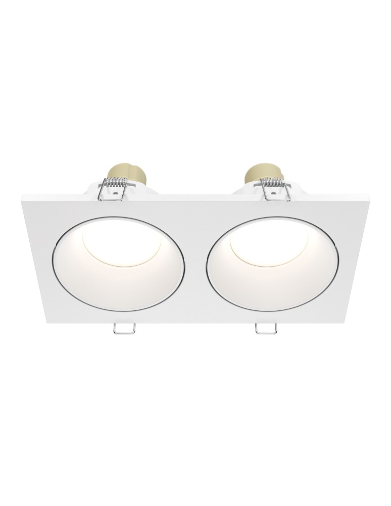 Flush-mounted hermetic lamps - Maytoni Zoom Concealed 2xGU10 50W IP65 White DL033-2-02W - product kolory-swiatla.pl 1