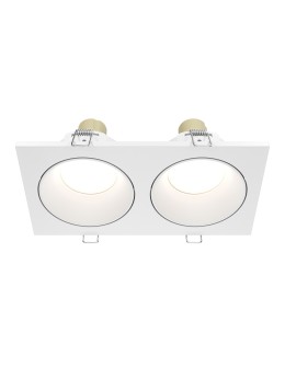 Maytoni Zoom Podtynkowa 2xGU10 50W IP65 Biały DL033-2-02W