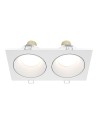 Maytoni Zoom Podtynkowa 2xGU10 50W IP65 Biały DL033-2-02W