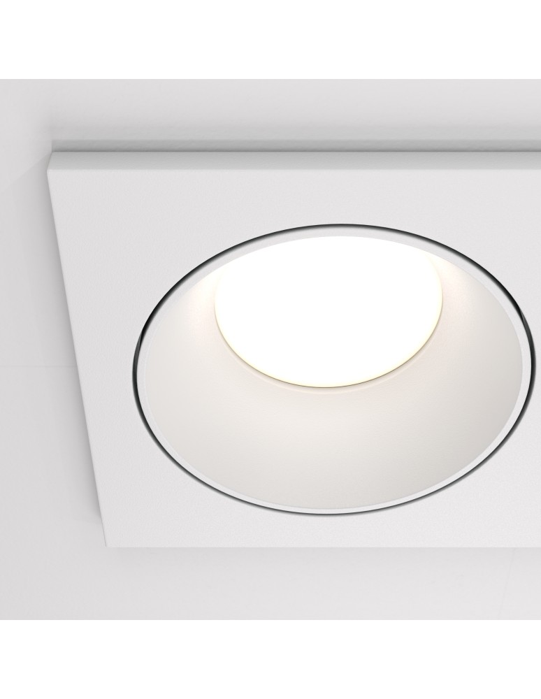 Flush-mounted hermetic lamps - Maytoni Zoom Concealed 2xGU10 50W IP65 White DL033-2-02W - product kolory-swiatla.pl 2